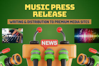 write submit a professional music press release music pr distribution