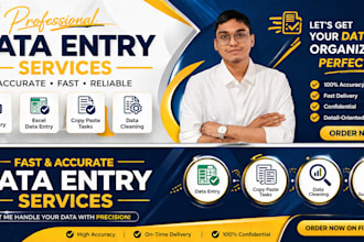 do accurate data entry, copy paste, excel data typing fast