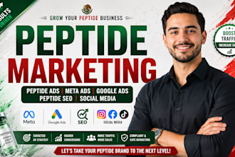 do peptide marketing peptide ads meta ads google ads peptide seo social media