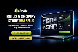 build shopify store design and redesign shopify website customize shopify