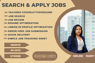 be your reverse recruiter and also search and apply jobs