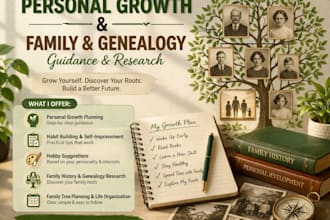 provide personal growth guidance, hobby planning