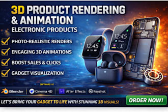 3d rendering electronic products, 3d product animation, 3d product design