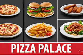 design a professional restaurant menu and kebab menu card