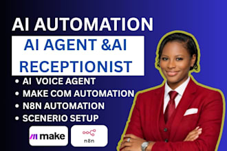 build ai receptionist, ai voice agent using vapi ai or retell ai