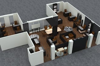 do interior design for residential and commercial projects