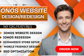 do ionos website design, ionos website redesign, ionos ecommerce website