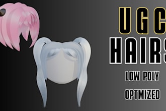 create roblox ugc hairs for sale