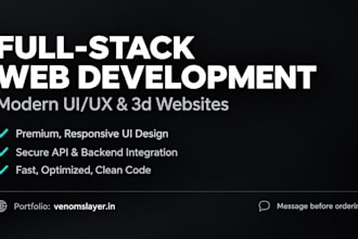 create a clean and modern website