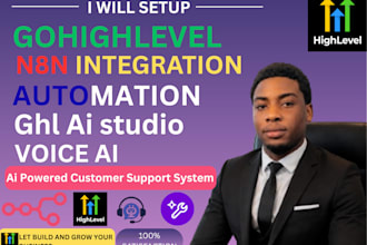 fix gohighlevel workflow,automation,funnels, ai powered customer support system
