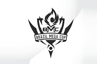 design best quality classic logo for brazil mega cup