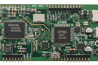 design iot device pcbs with avr and nrf52 microcontroller