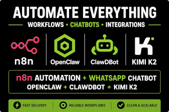n8n automation openclaw clawdbot kimi k2 5 whatsapp chatbot n8n workflow expert