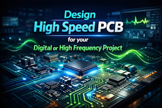 design high speed pcb for your digital or high frequency project