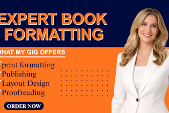 format your book for digital and print publishing