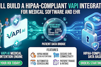 build hipaa compliant vapi integration for medical software ehr, hipaa compliant