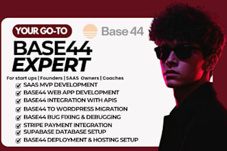 base44 expert migrate base44 to wordpress fix base44 web app base44 bug fixing