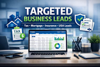 provide targeted tax lien mortgage insurance and business leads usa
