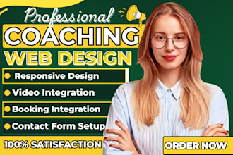 design keynote speaker website, life coach, public speaker consulting website