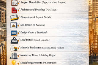 provide structural engineering design, analysis, and details