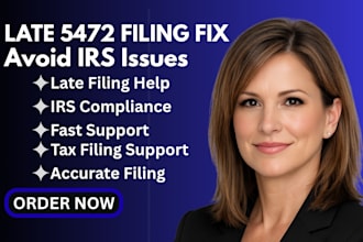 file late or extended form 5472 and 1120 for foreign owned llc compliance