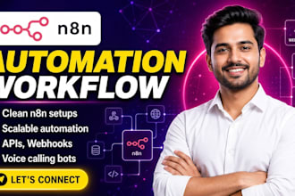 automate your operations using n8n, ai agent and apis