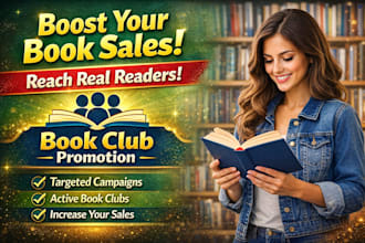 boost sales with expert book club promotion and marketing
