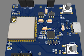 design pcb, schematic diagram, arduino esp32 and embedded system hardware