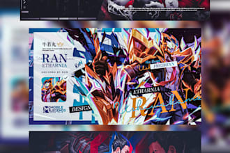 design professional gaming banner for social media