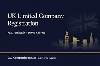 register your UK limited company on companies house today