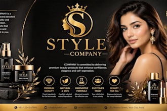 design a professional brand style guide