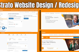 strato website design strato website redesign strato business website