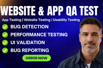app testing and website testing for bugs and usability testing bug report