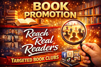 promote your book to targeted book clubs and readers for real engagement