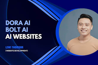 build dora ai website and bolt new ai website