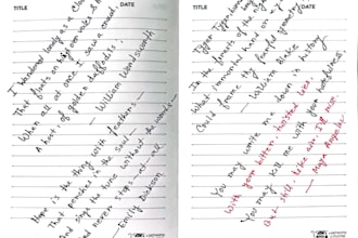 provide clean, neat handwriting for any documents