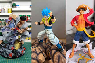 design 3d anime  characters helmets masks armor print and paint cosplay printing