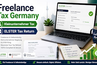 do freelance tax germany kleinunternehmer tax elster tax return