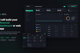 build a custom financial dashboard or management app