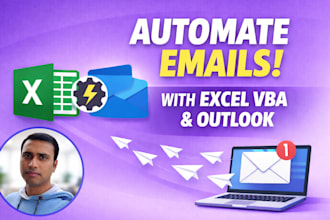 automate emails from excel using outlook vba