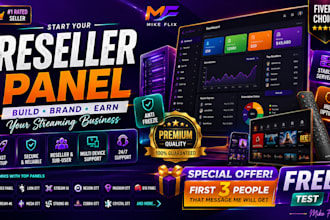 generate reseller panel, lionott, dream4k, megaott, strong8k, xtream ui, xui one