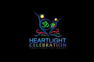 design heartfelt logo for yoga mindfulness community event