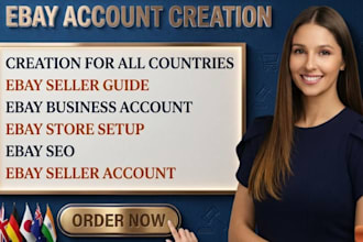 create unsuspended ebay seller account ebay store setup ebay account creation