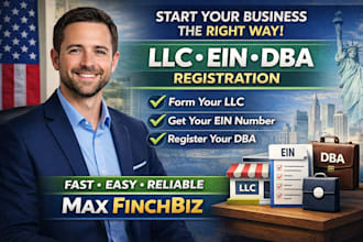 register your llc, ein and dba in the UK fast and accurately