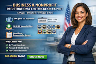 do sam gov, cage code, uei nonpofit registration, 501c3 do wosb mbe 8a dbe vosb