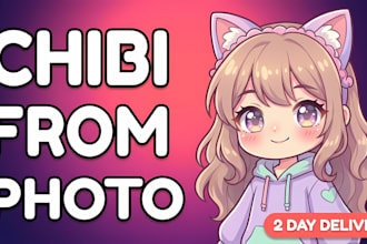 create a cute chibi avatar from your photo
