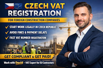 register czech vat for foreign construction companies
