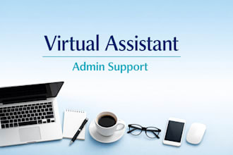 do fast and accurate data entry and admin support