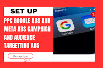 set up PPC ads campaigns on google and meta