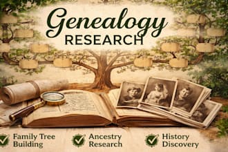find your ancestors through expert genealogy record searching